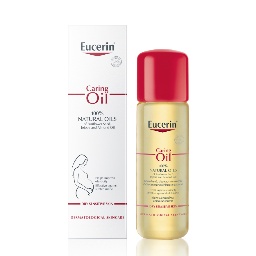 Dầu Làm Mờ Vết Rạn Da Eucerin Caring Oil 125ml - 63178