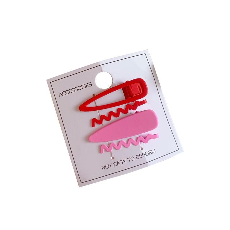 Set 4 Kẹp Tăm Màu Sắc Ngọt Ngào Dành Cho Nữ