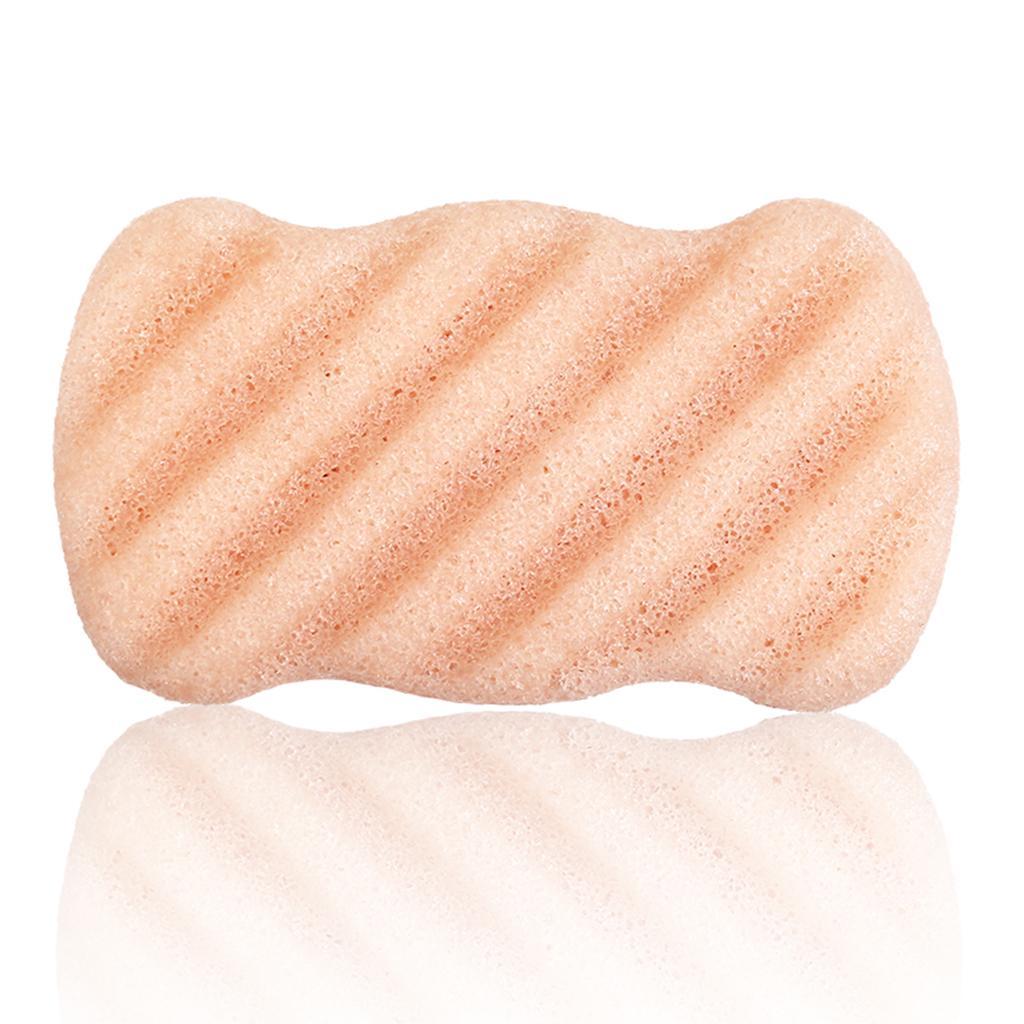 2 Pieces 100% Natural Konjac Soft Puff Face Body Wash Cleaning Sponge