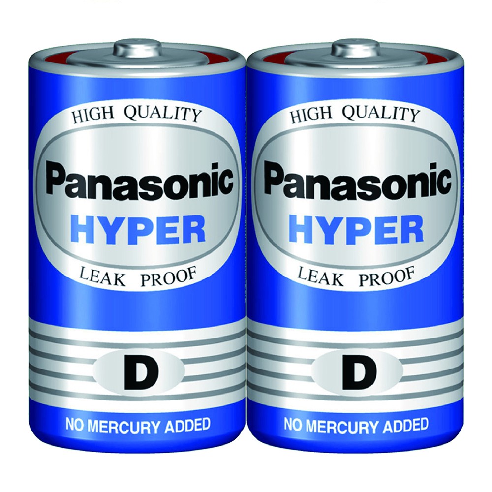 Hộp 24 viên pin than đại Panasonic 1.5V R20UT/2S-V - Hàng Chính Hãng
