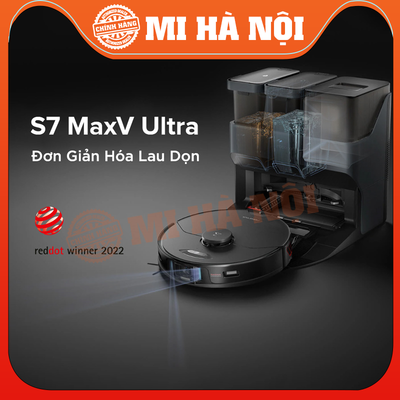 Robot hút bụi lau nhà Xiaomi Roborock S7 Quốc tế - Hàng chính hãng