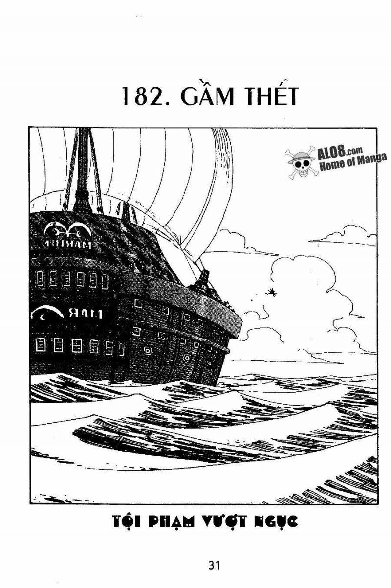 đảo hải tặc - one piece chapter 182 1