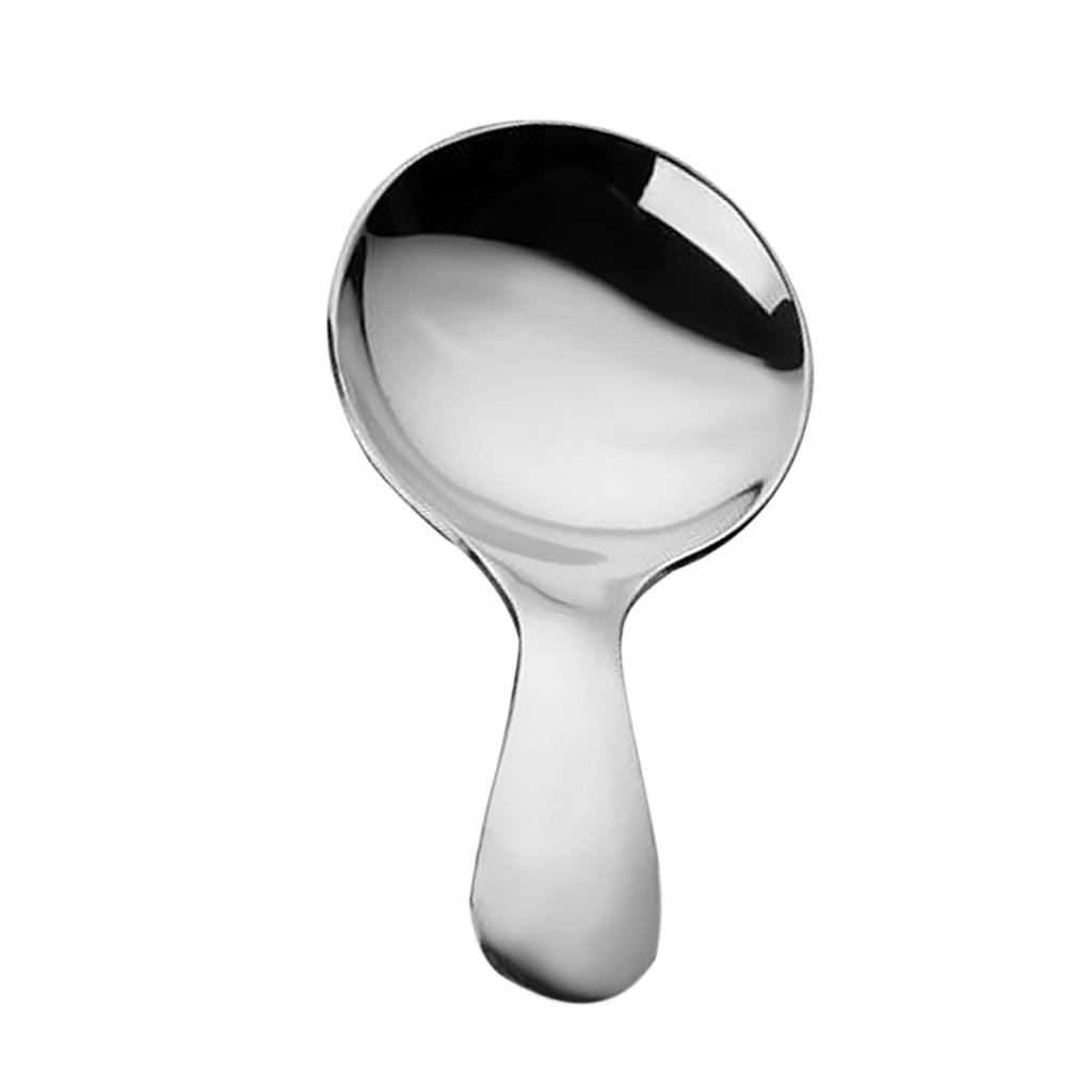 Soup Spoon Table Spoon Coffee Spoon Stainless Steel Short Handle Soup Spoons