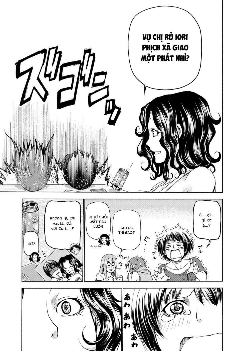 cô gái thích lặn - grand blue chapter 22 21