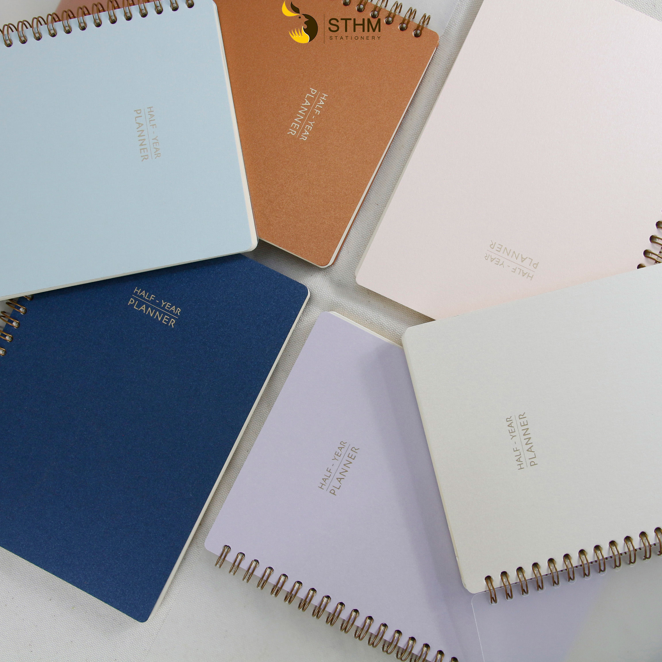 Half - year planner - Sổ tay lập kế hoạch 6 tháng - [STHM stationery]