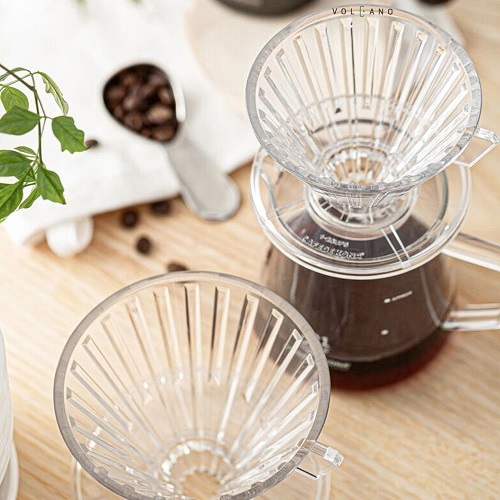 Phễu pha lọc cà phê V60 nhựa PCTG CAFE DE KONA