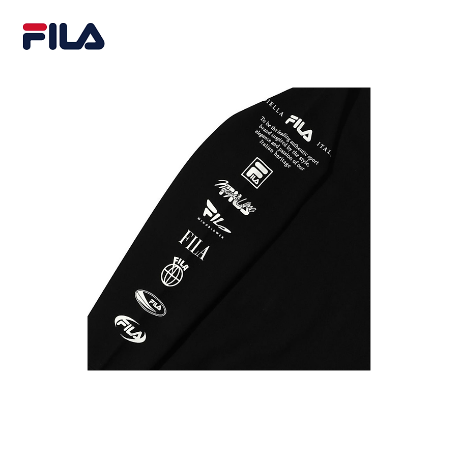 Áo hoodie tay dài không nón unisex Fila Archive Sleeve Point - New Beginning Collection - FS2POD1108X