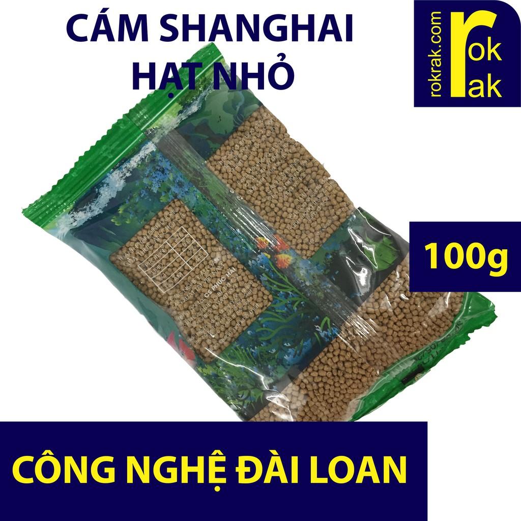 Cám cá Shanghai thức ăn cho cá lên màu 100g