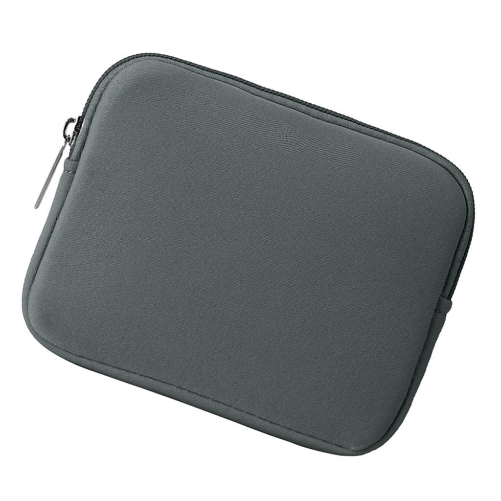 Storage Bag for Cellphone USB Cable Laptop Mouse Portable for Travel Gray