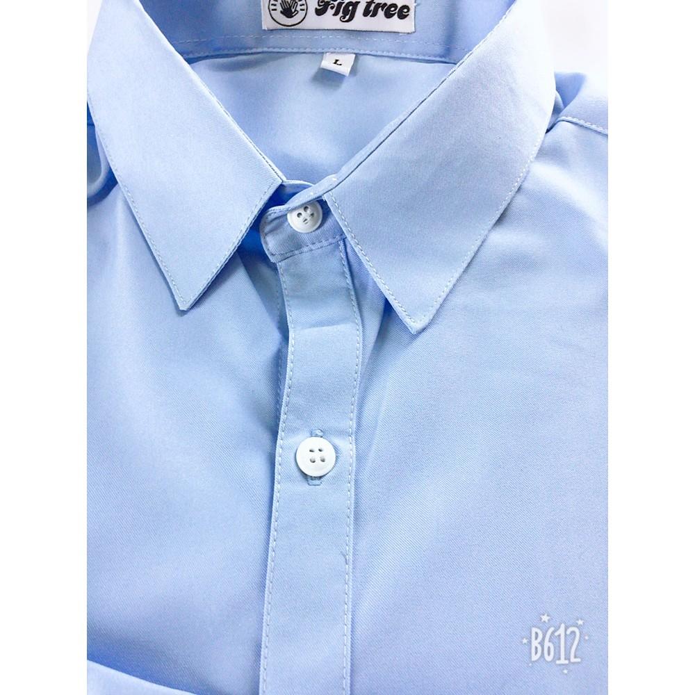 Áo gia đình màu xanh biển nhạt ( hàng FIG TREE đủ size, kèm cận cảnh)