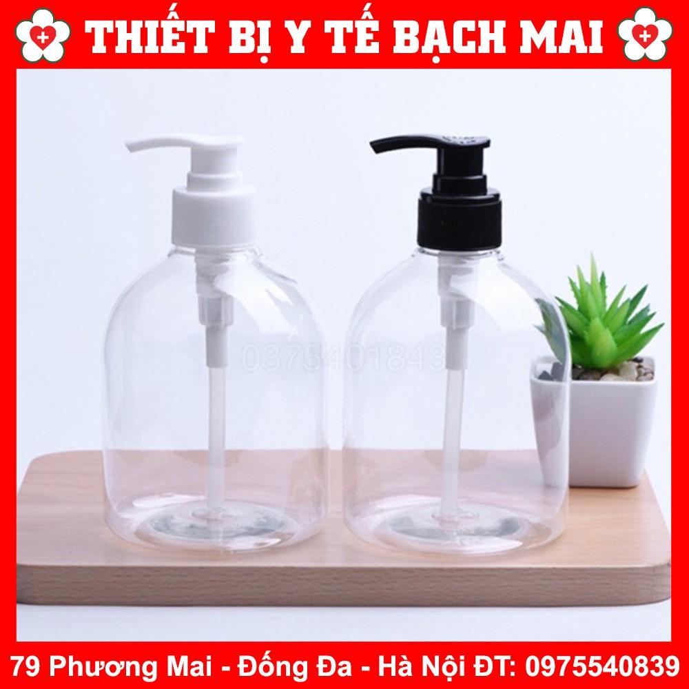 Chai Nhựa Vòi Nhấn Dung Tích 500ml