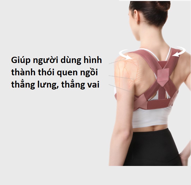 Đai Bảo Vệ Vòng 1, Hỗ Trợ Định Hình Lưng, Chống Gù Lưng, Đai Chống Gù Lưng