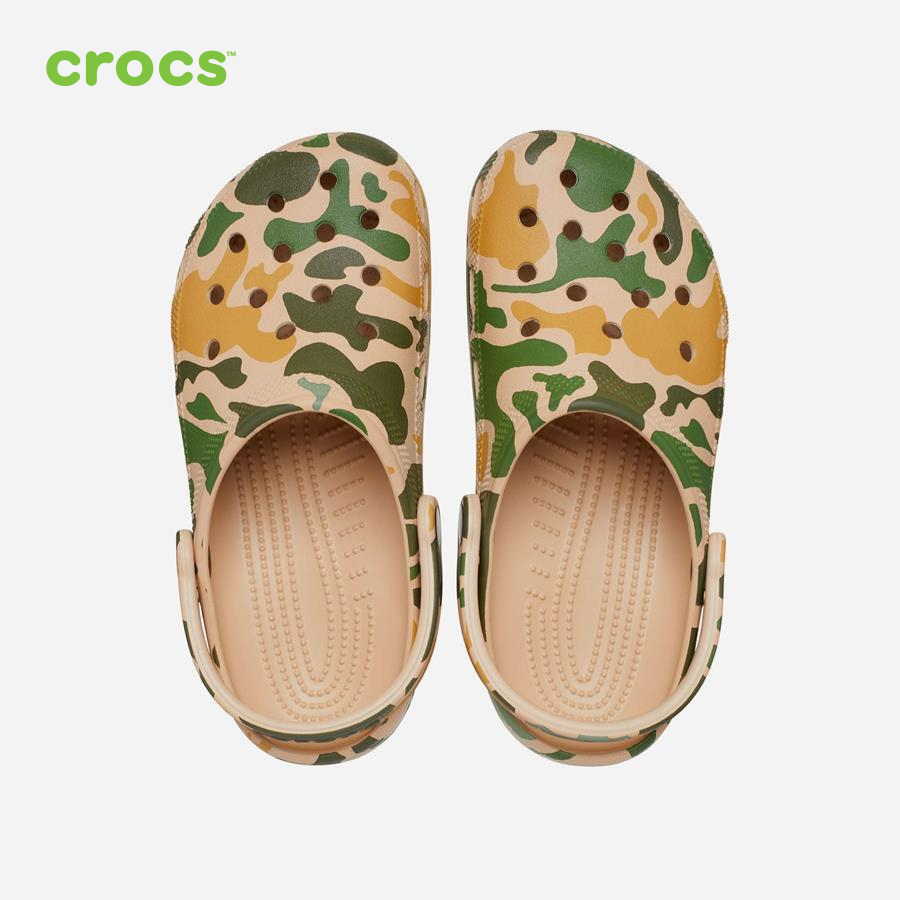 Giày lười unisex Crocs Classic Printed Camo - 206454-2Y6