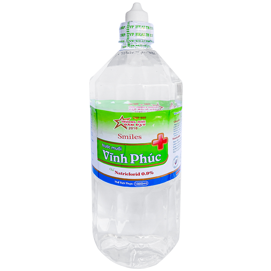 Nước Muối Vĩnh Phúc Smiles (1000ml)