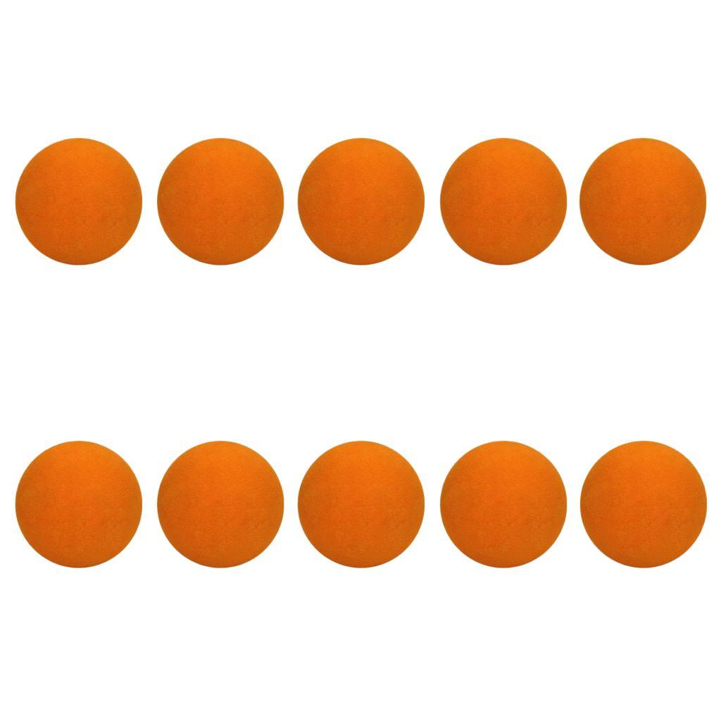 2-6pack 10 Pieces EVA Foam Golf Swing Exercises Practice Training Balls Orange