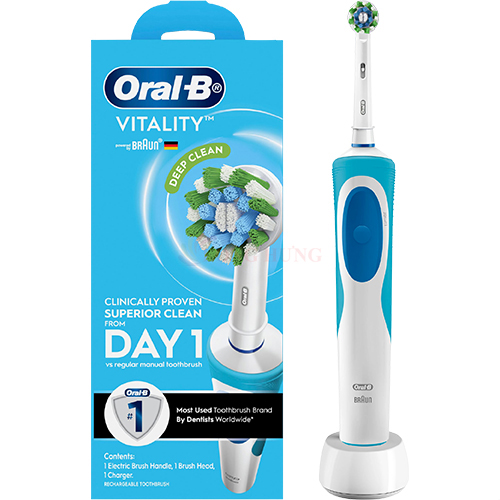 Bàn chải điện Oral-B Vitality Deep Clean D12.513 - Hàng chính hãng