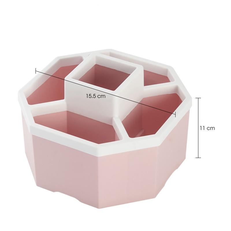 Khay đựng đồ 5 ngăn Việt Nhật 1337 - Kệ đựng đồ để bàn hình lục giác