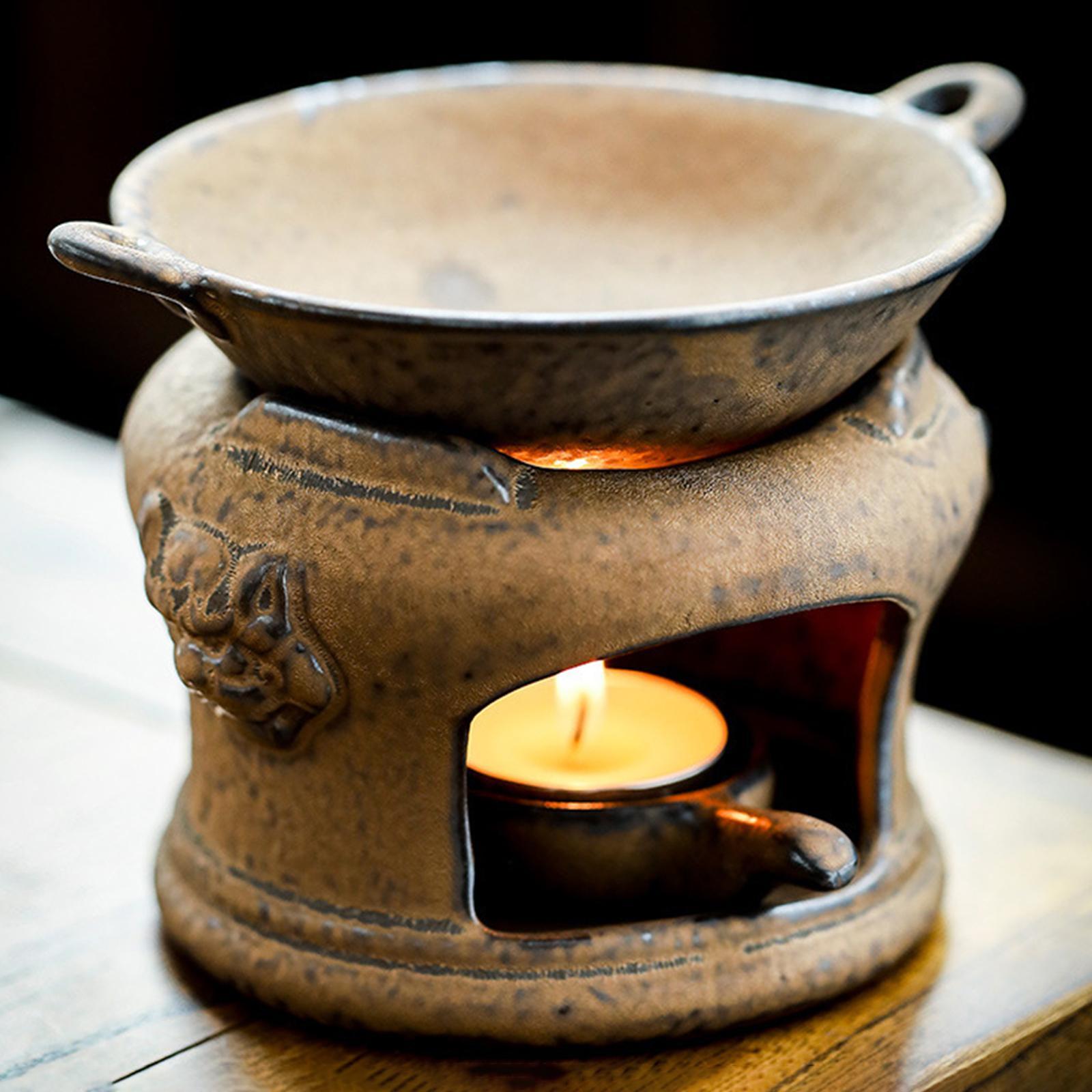 Burner Ceramic Decorative Removable Candle Diffuser Fragrance Oil Warmer