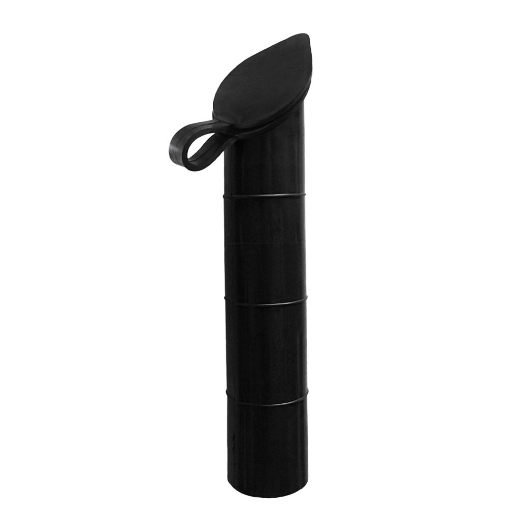 Aternee Cần Câu Cá Giá Đỡ Cao Su Bên Trong Tay Ống Lót Có Nắp Bao Da 30 Độ
