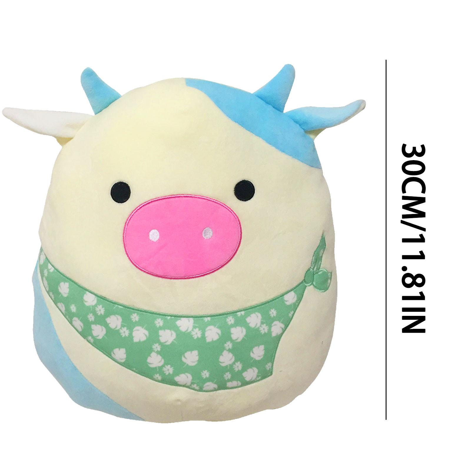 20/30 Cm Mềm Đồ Chơi Nhồi Bông Squish Gối Bò Sang Trọng Lông Tơ Gối Dễ Thương Sang Trọng Đồ Chơi Nhà Trang Trí Phòng Đảng Búp Bê Tặng cho Trẻ