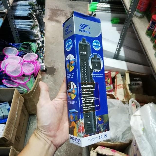 Sưởi bể cá chống bỏng Periha HE và HB cho bể từ 20-500 lít, chất lượng Châu Âu