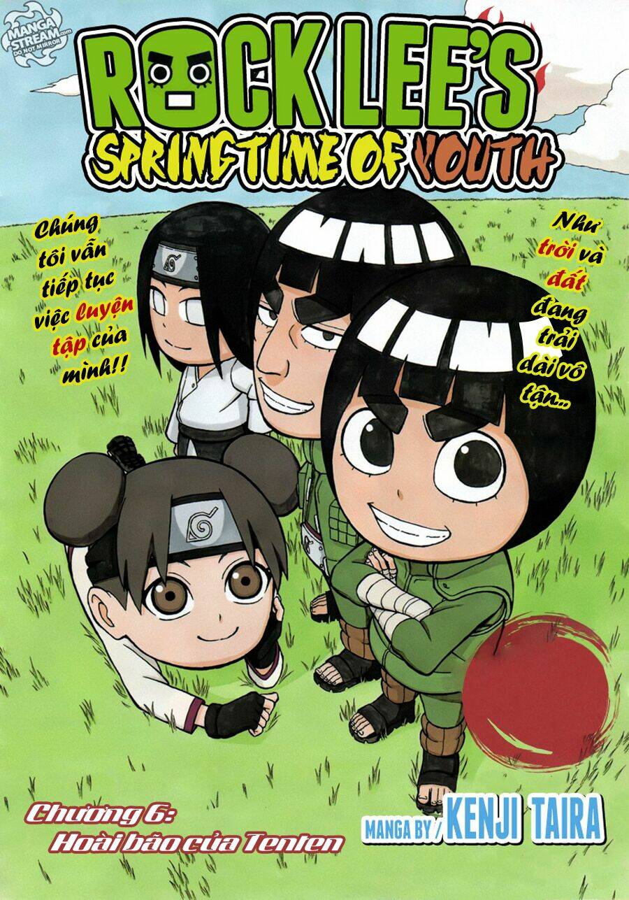 rock lee's springtime of youth chapter 6 1