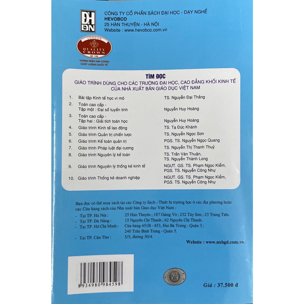 Giáo Trình Kinh Tế Lao Động