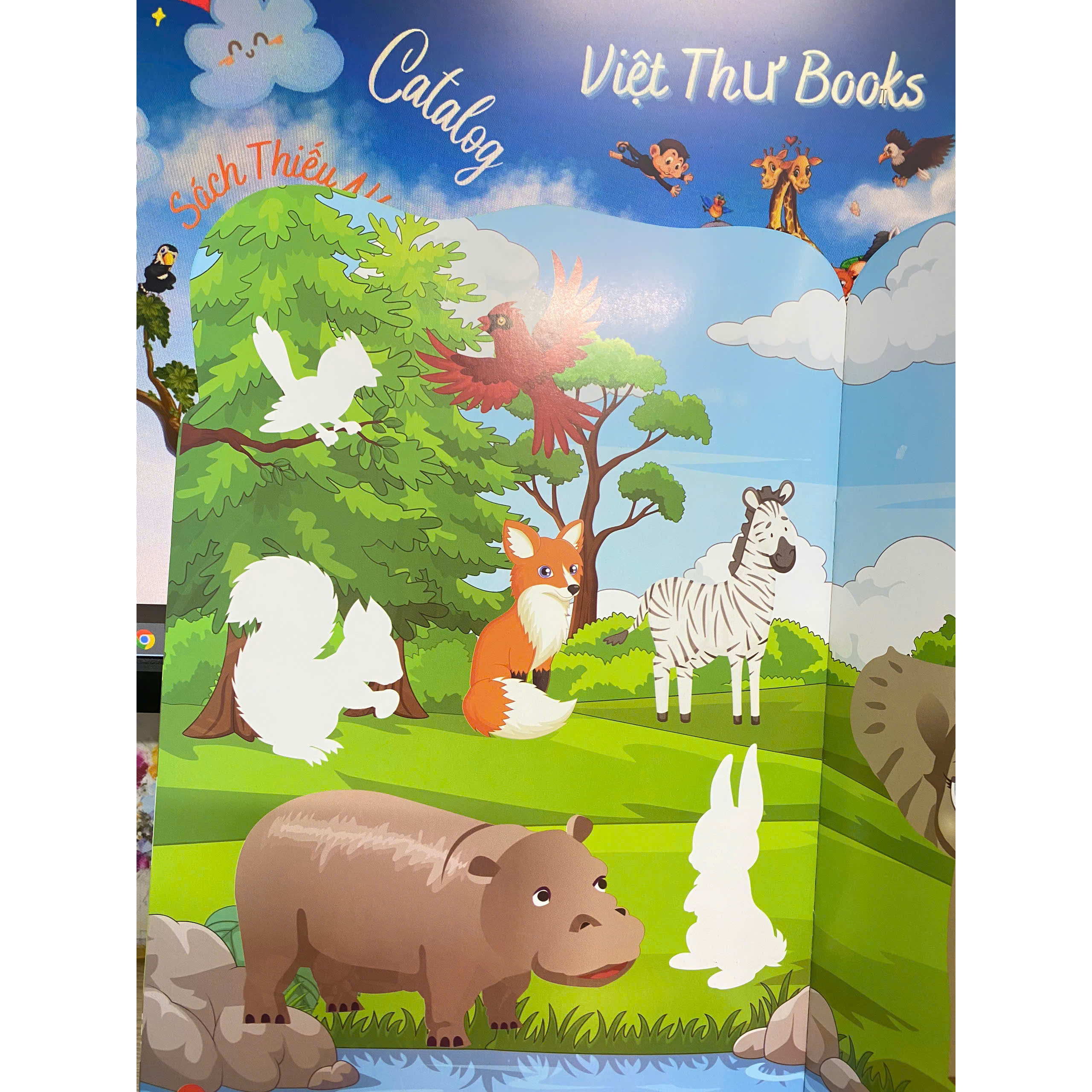 Sticker -Thế giới động vật - Rừng nhiệt đới
