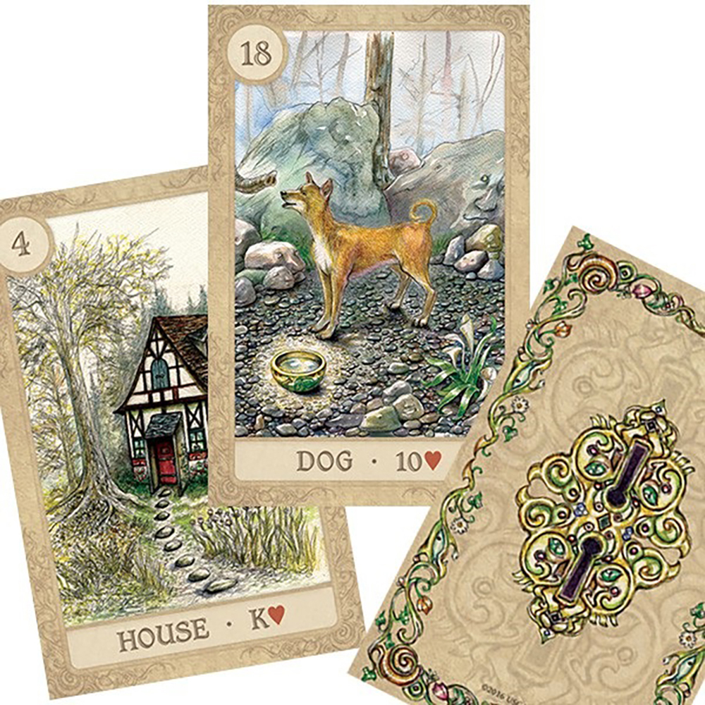 Bài Oracle Fairy Tale Lenormand 38 Lá Bài Tặng File Tiếng Anh Và Đá Thanh Tẩy