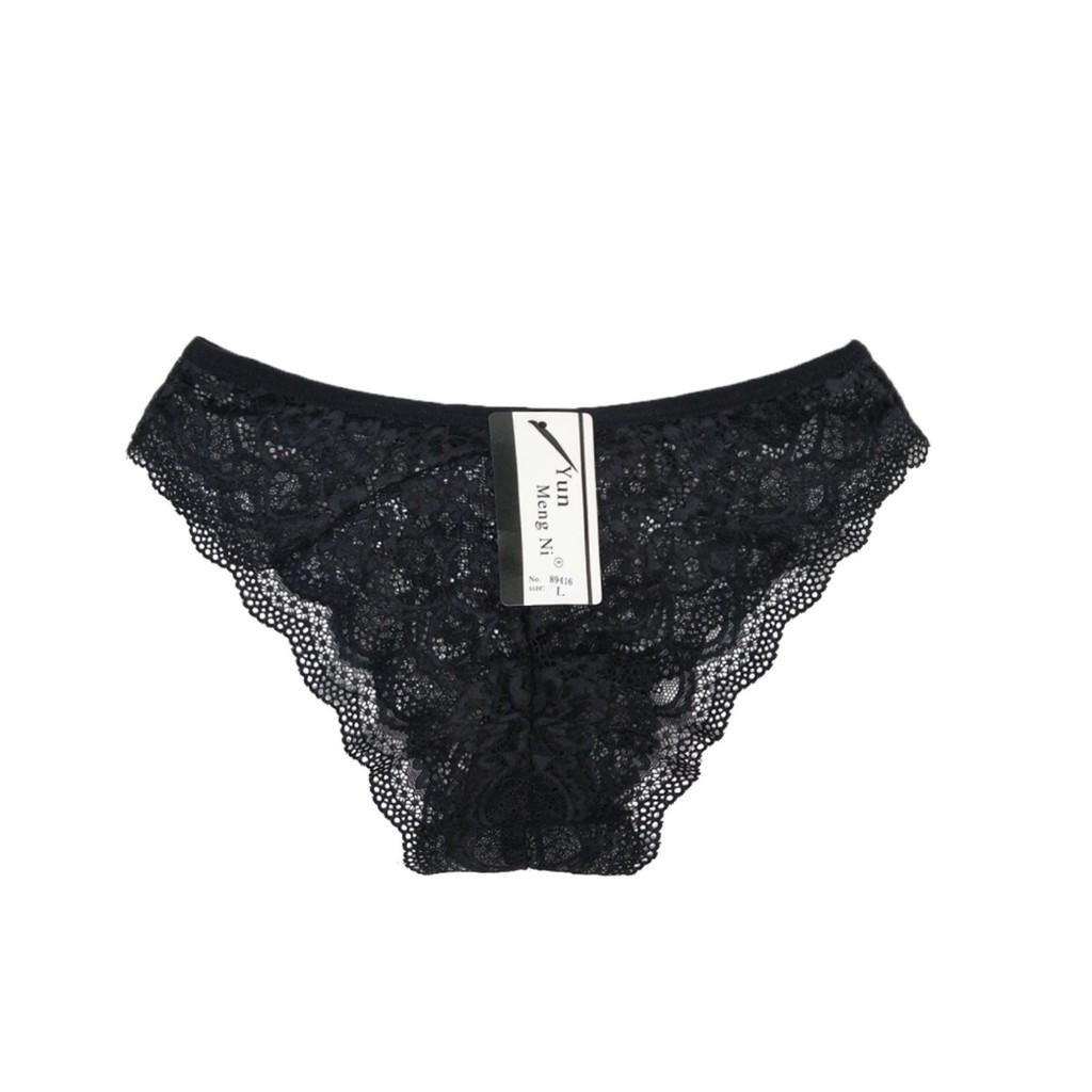 Combo 10 quần Quần lót ren nữ xuyên thấu mã 06,