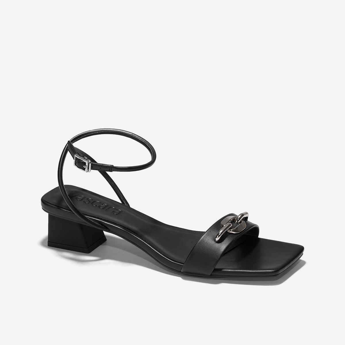 Giày sandals ankle trap nhấn khóa trang trí - SDN 0787