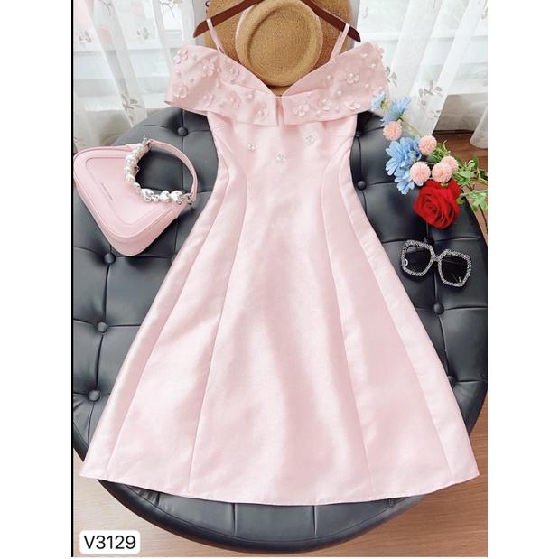 Đầm Dự Tiệc Tiny Dress Chất Liệu Vải Tafta Cao Cấp - Váy Thiết Kế Trẻ Trung Thanh Lịch