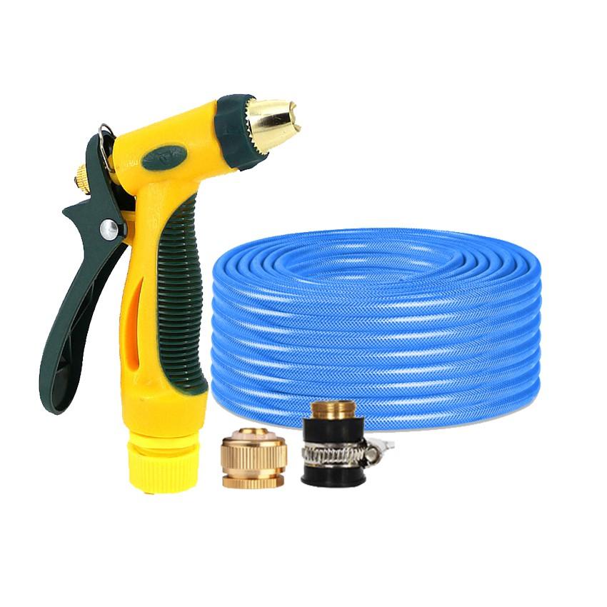 Bộ dây vòi xịt nước rửa xe, tưới cây tăng áp 3 lần,loại 3-5M  206317