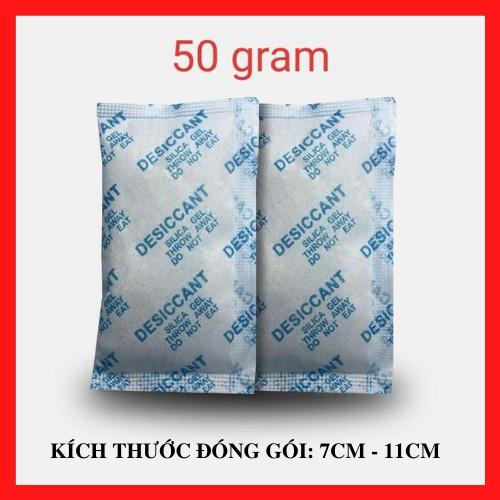 Gói Chống Ẩm Silicagel đóng túi 1Kg - Hạt chống ẩm mốc, khử mùi