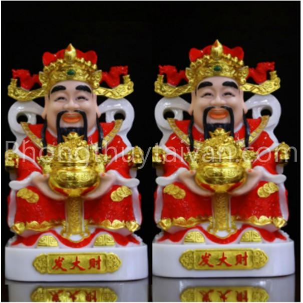 Tượng Thần Tiền Cao cấp- Ngọc Bích 30cm