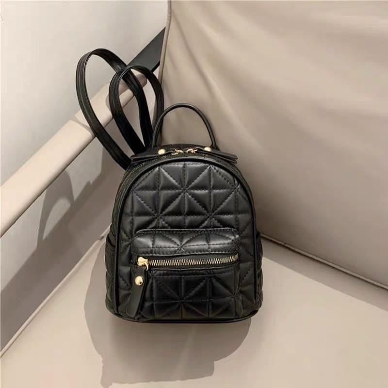 Ba Lô Nữ FREE SHIP Ba Lô Thời Trang Nữ Hottrend Nhiều ngăn Fom Giáng Trẻ Trung Năng Động vừa đeo chéo + đeo vai