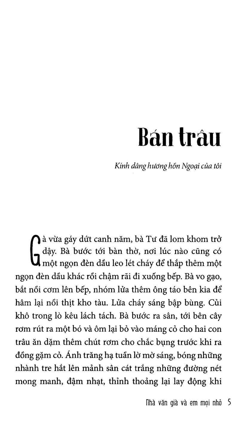 Nhà Văn Già Và Em Mọi Nhỏ