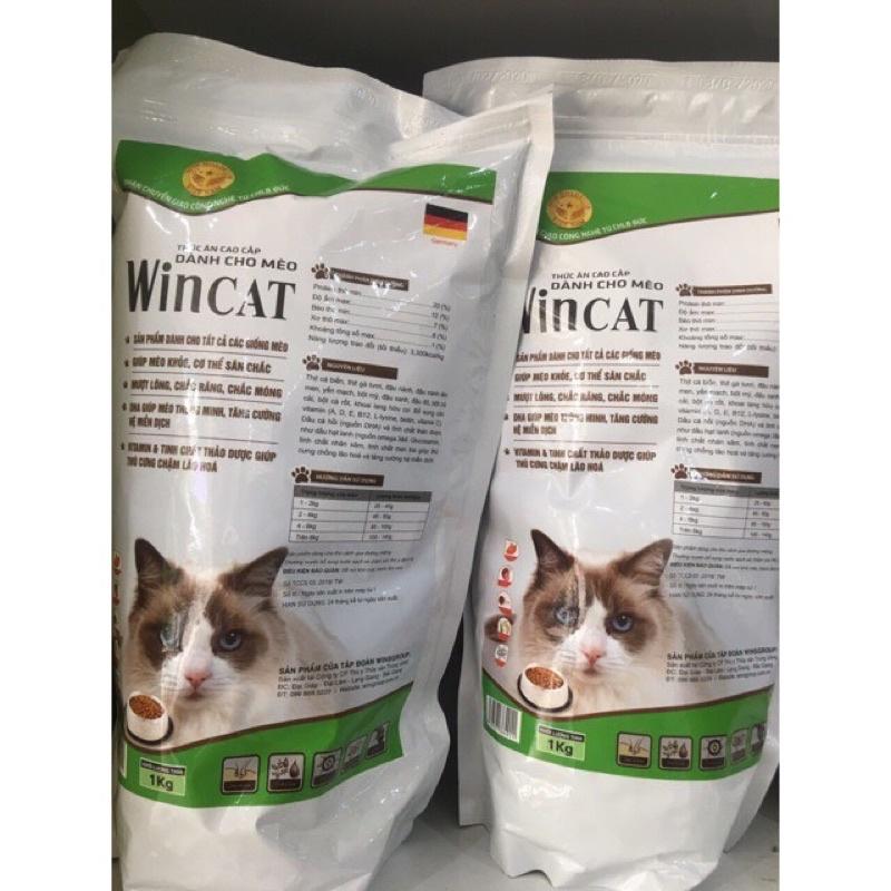 Thức Ăn Hạt Dành Cho Mèo Lớn Wincat 1kg