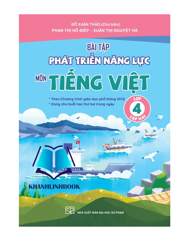 Sách Bài Tập Phát Triển Năng Lực Môn Tiếng Việt Lớp 4 Tập 2
