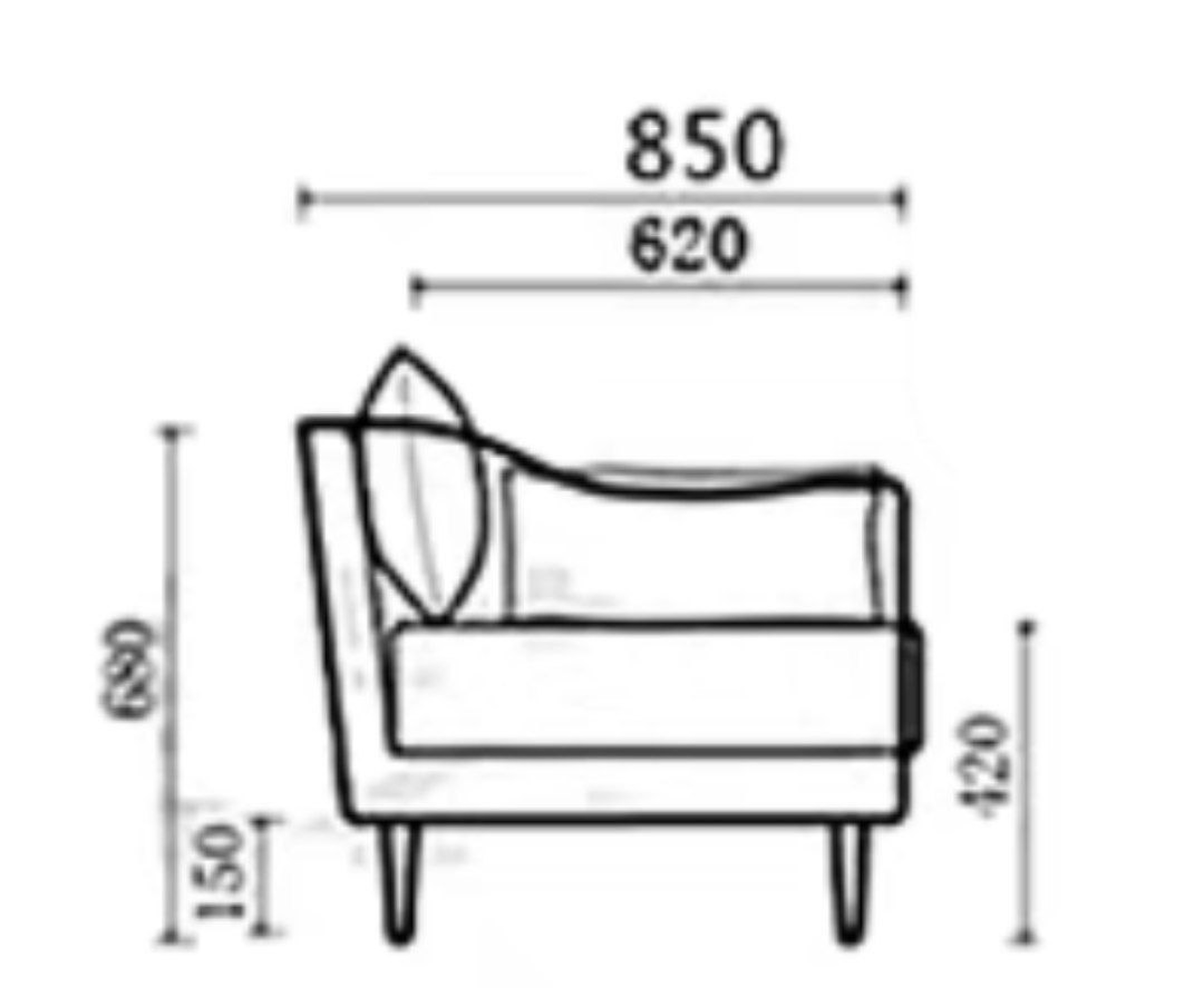 Tặng Gối Ôm Ghế sofa đơn, ghế sofa, ghế đơn, ghế phòng khách GNK018