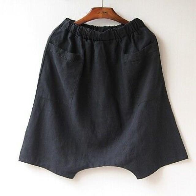 Quần ngố Linen