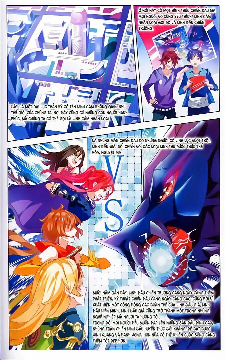 linh đấu thiếu nữ chapter 1 3