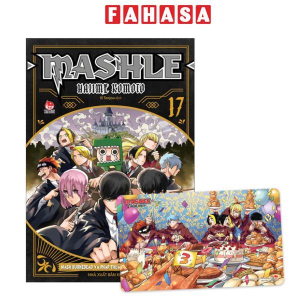 Sách - MASHLE - Tập 17 - Mash Burnedead Và Pháp Thuật Làm Chậm Thời Gian - Tặng Kèm Card PVC