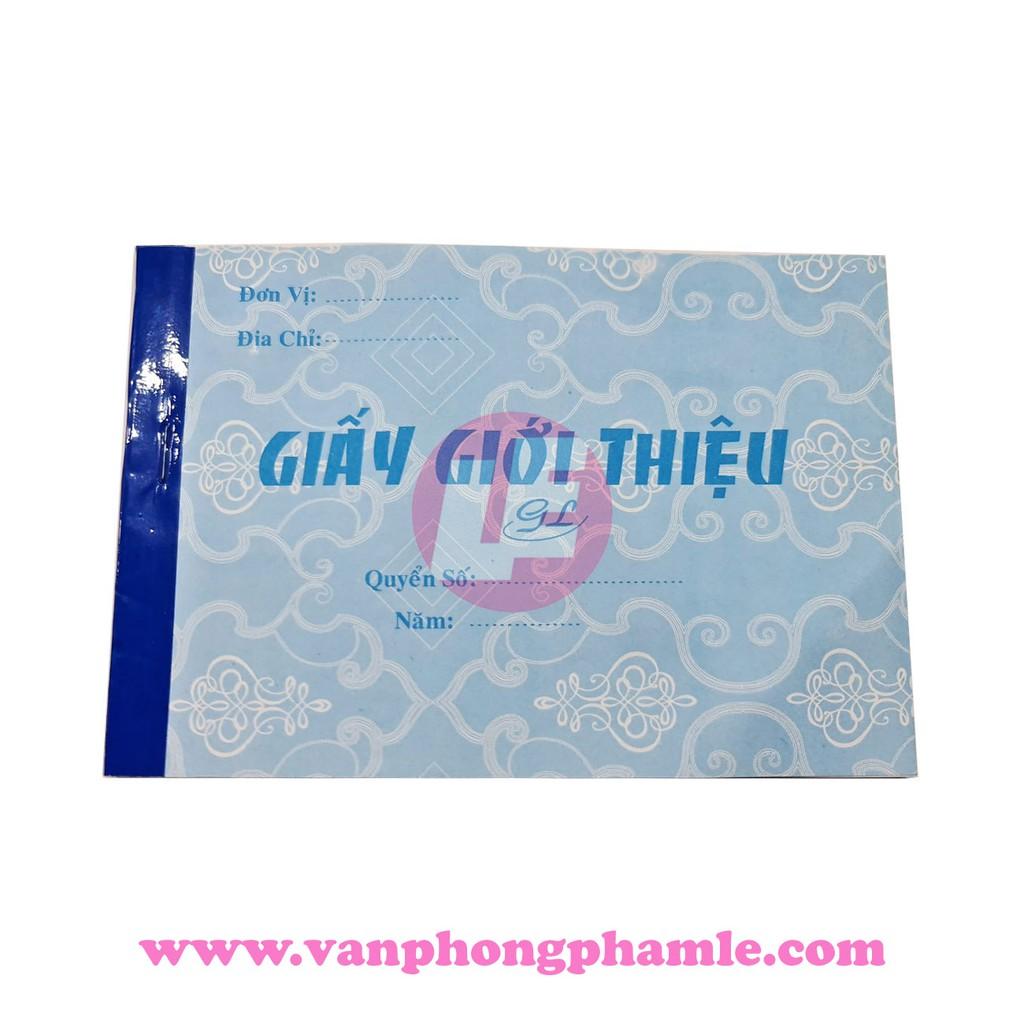 Giấy giới thiệu GL (Cuốn)