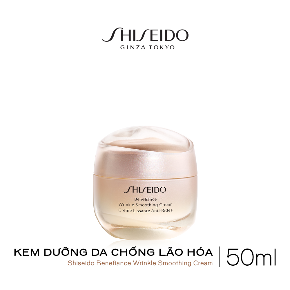 Kem dưỡng da chống lão hóa Shiseido Benefiance Wrinkle Smoothing Cream 50ml