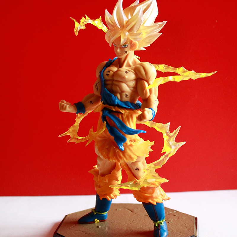 (Chất) Mô hình songoku super saiyan 1 hàng siêu đẹp