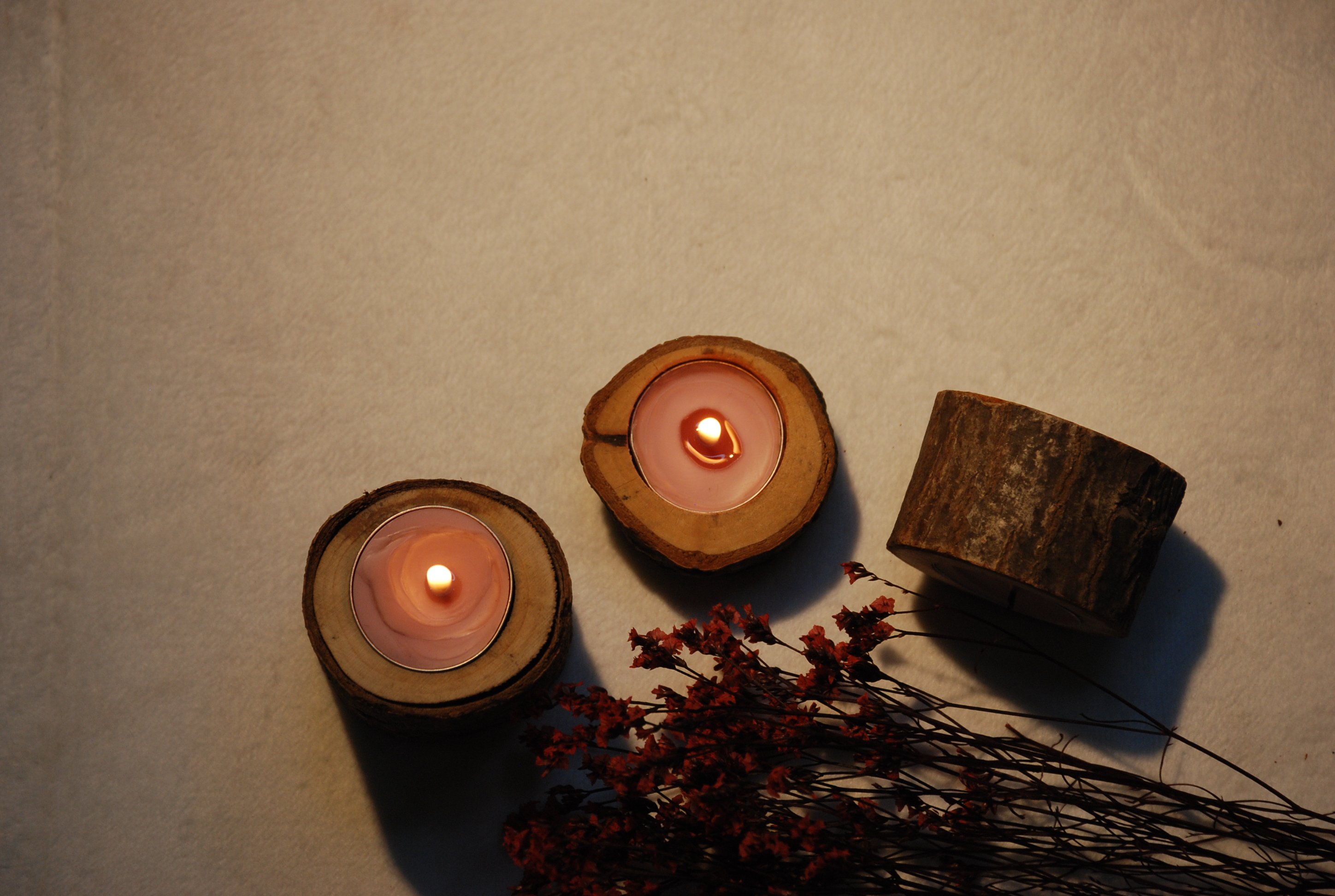 Đế gỗ Tealight