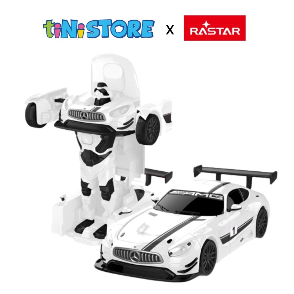 TiNiStore-Đồ chơi xe chạy trớn biến hình Robot 1:32 Mercedes Benz Rastar 62300