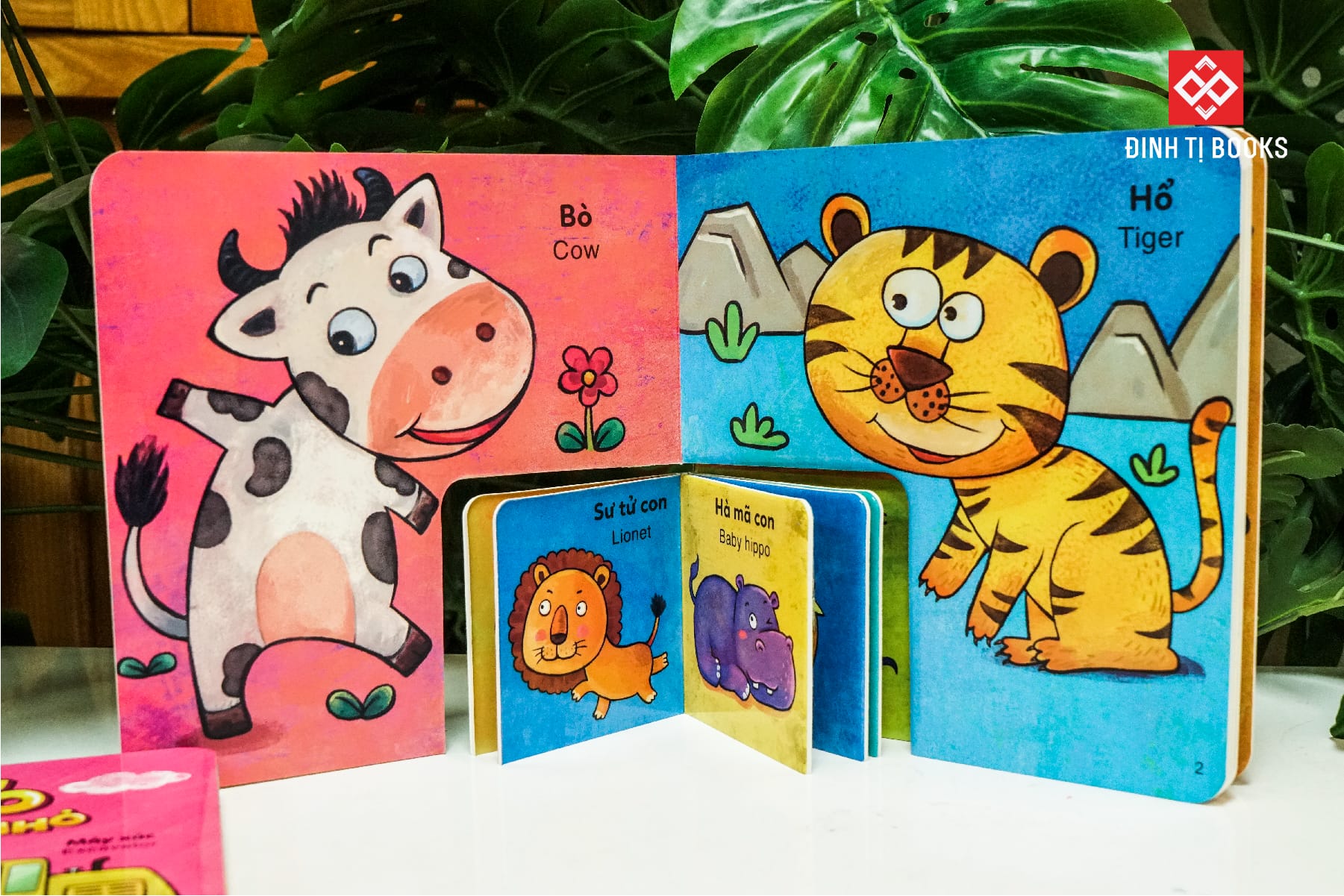 Sách - bộ sách to ôm sách nhỏ dành cho trẻ 3-6 tuổi - Đinh Tị Books