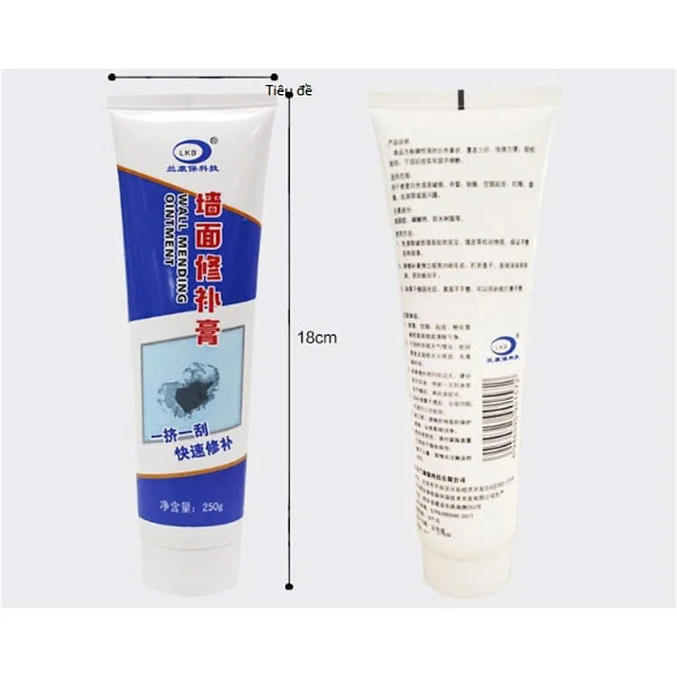 Keo vá tường,Keo trám vết nứt tường thông minh - Tặng kèm bộ dụng cụ KEO VÁ TƯỜNGFREESHIPKEO VÁ TƯỜNG NỨT CHUYÊN DỤNG VÁ VẾT THỦNG TƯỜNG NHÀ CAO CẤP CHỐNG NƯỚC CHỐNG MỐC TIỆN DỤNG